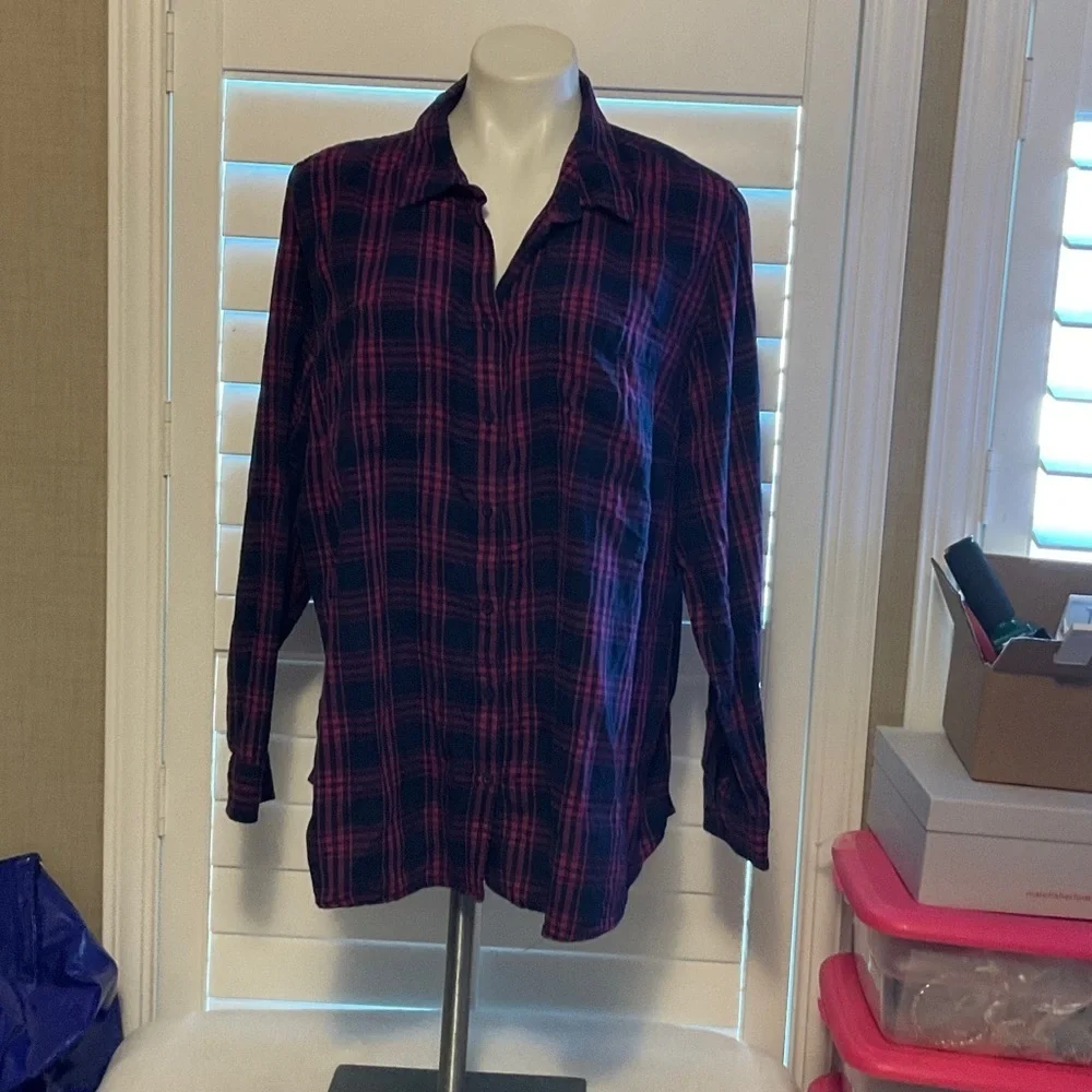Plaid Long Sleeve Shirt
